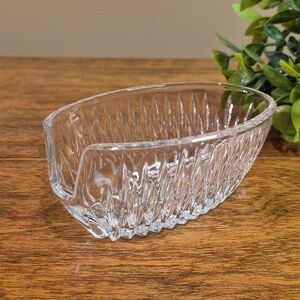 PRINCESS HOUSE Retired 'Royal Highlight' Lead Crystal Spoon/Fork Holder